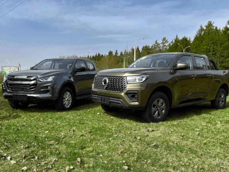 Для сельского и фермерского хозяйства! Привезли в Беларусь редкие пикапы Isuzu D-Max и Great Wall Gun